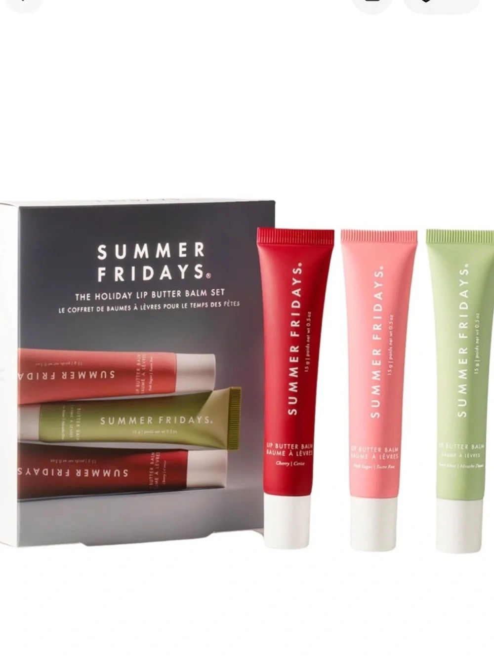 Summer Fridays The Holiday Lip Butter Balm Set